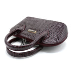 Luxury Croc Texture Handbag