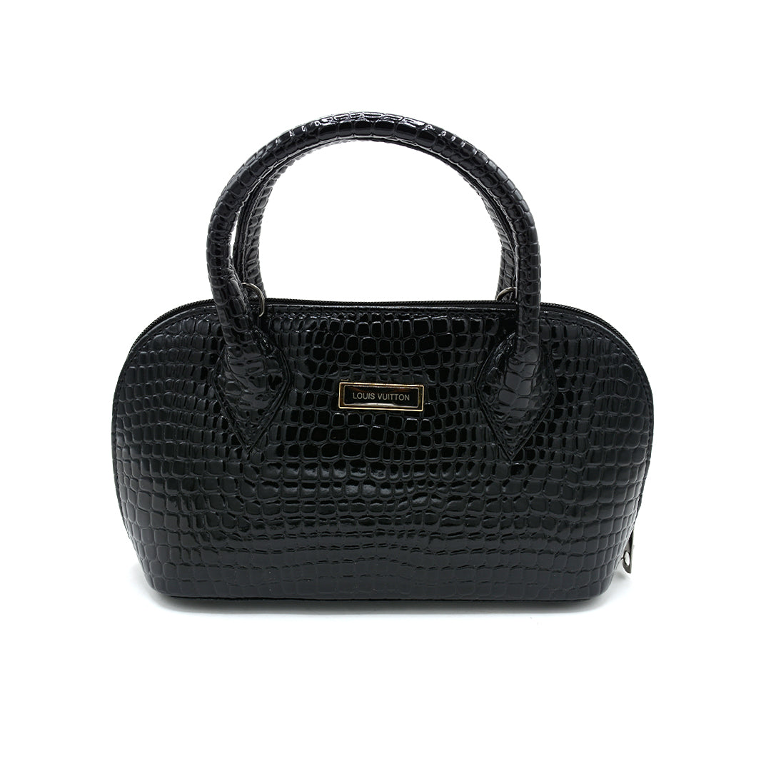 Luxury Croc Texture Handbag