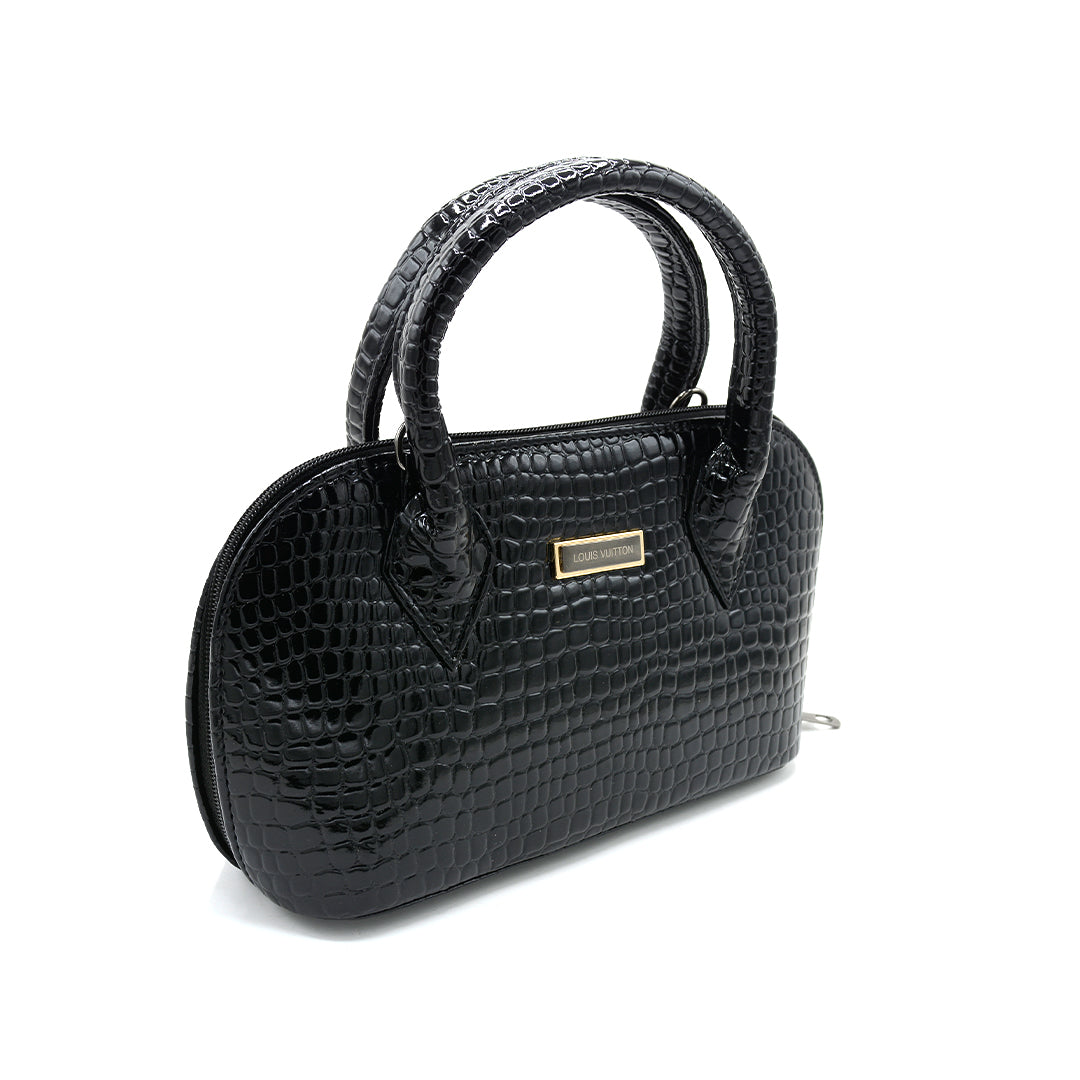 Luxury Croc Texture Handbag