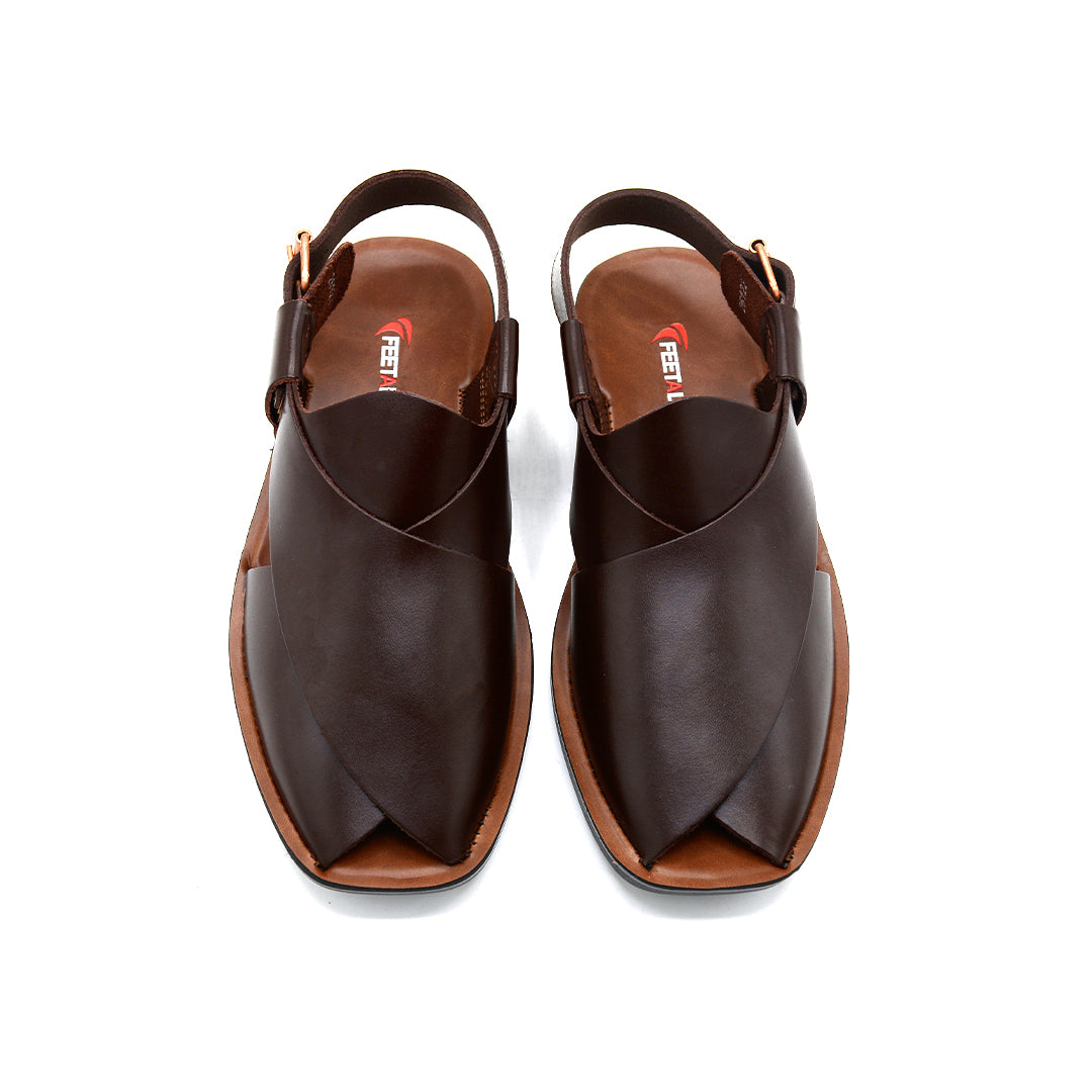Classic Brown Peshawari Sandal