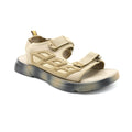 Trek-Ready Velcro Sport Sandals Khaki Edition