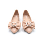 Blush Bow Embellished