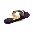 Beaded Strap Toe-Ring Flat Sandals