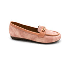 Chain Embellished Moccasins