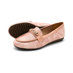 Chain Embellished Moccasins