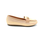 Chain Embellished Moccasins