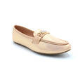 Chain Embellished Moccasins