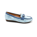 Chain Embellished Moccasins