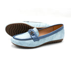Chain Embellished Moccasins