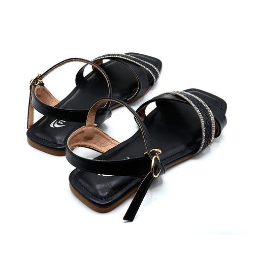 Black Elegance Sandals
