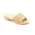 Glam Rhinestone Slide Wedge Sandal