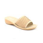 Glam Rhinestone Slide Wedge Sandal