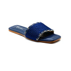 Chic Ruffle Slides