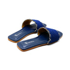 Chic Ruffle Slides