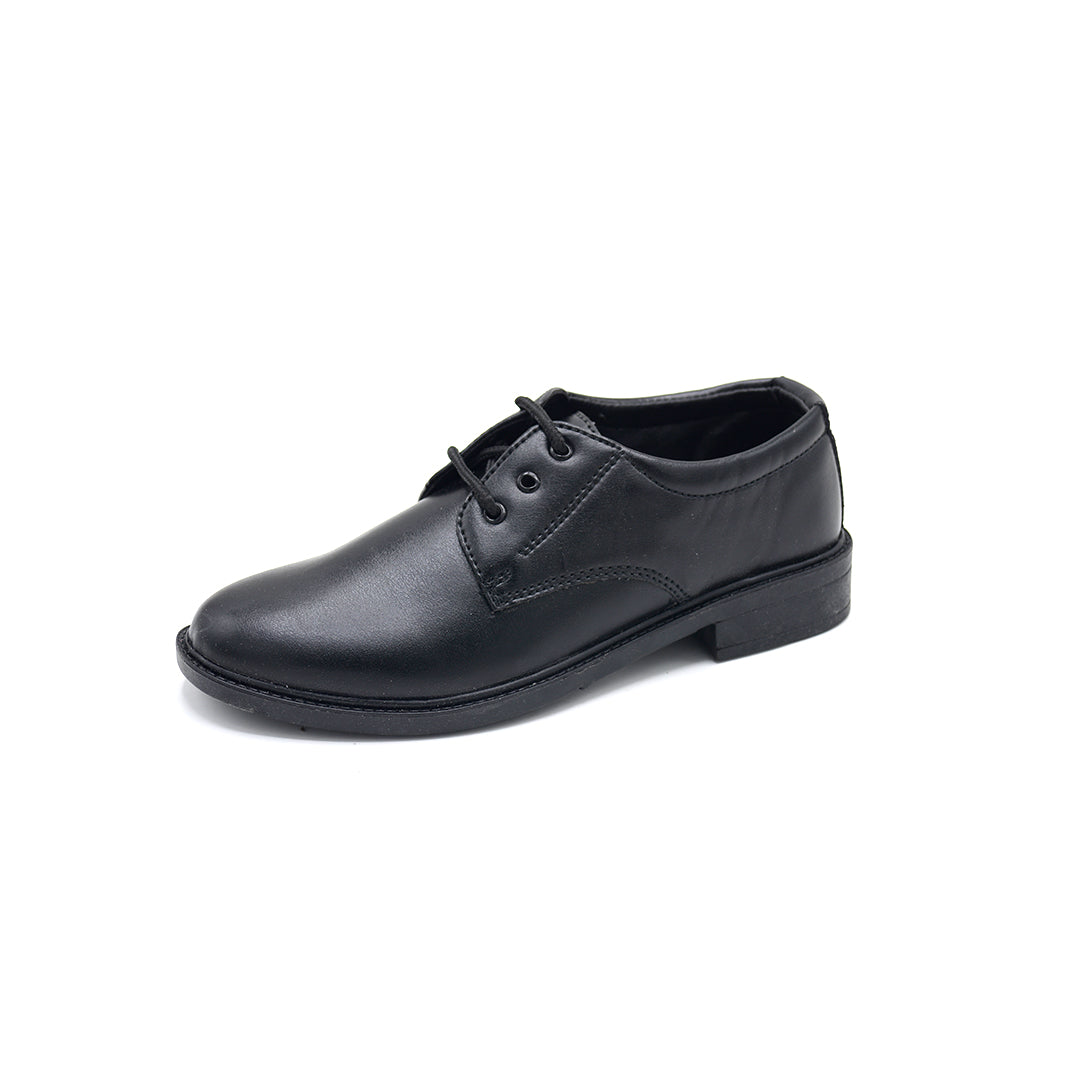 Classic Black Lace-Up Oxford Style Shoe (10 Years - 14 Years)