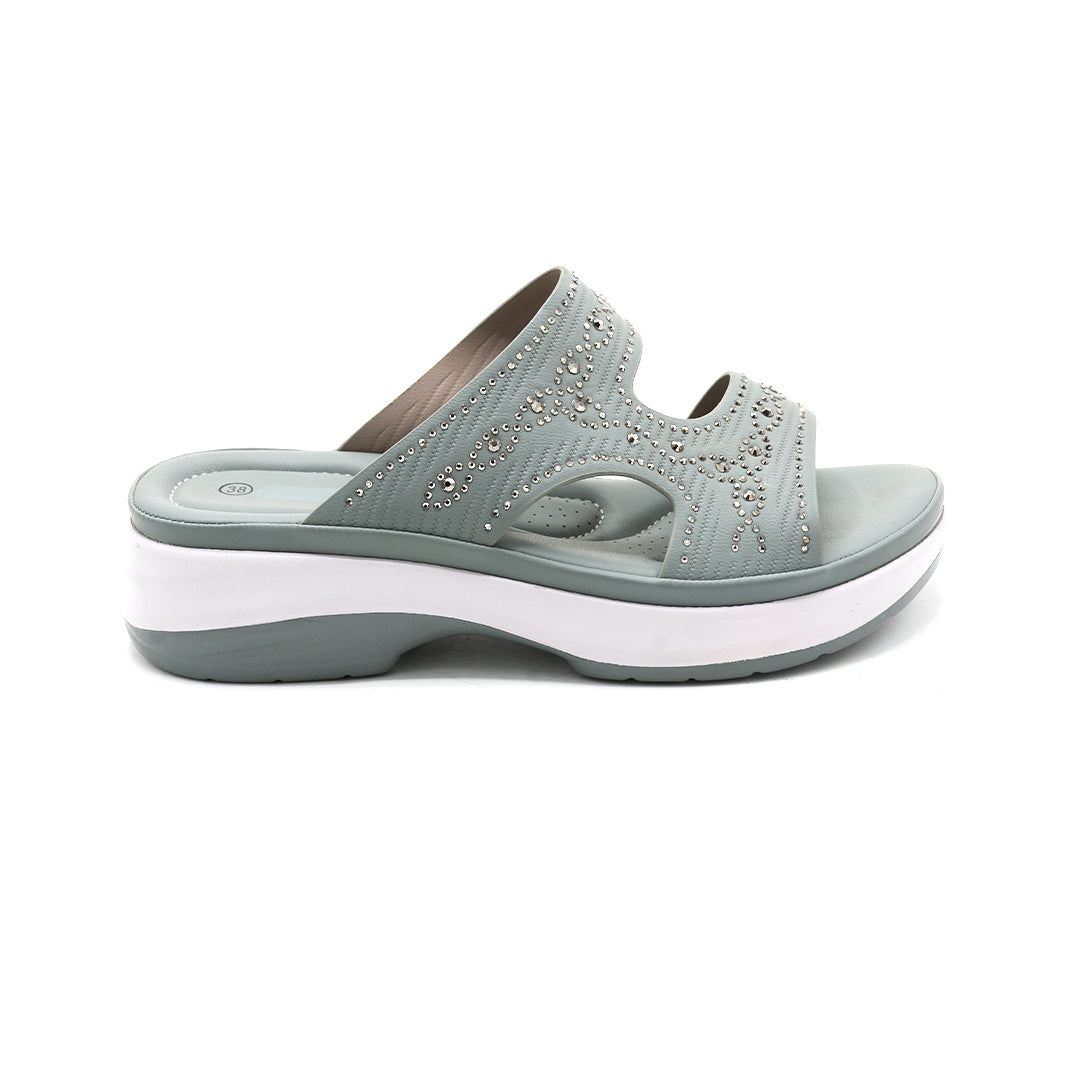 Embellished Comfort Wedges