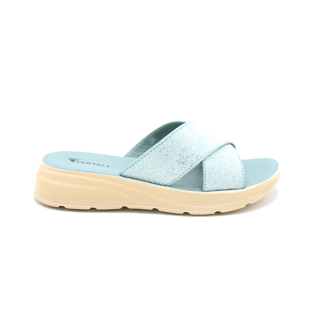 Cross Strap Comfort Slides
