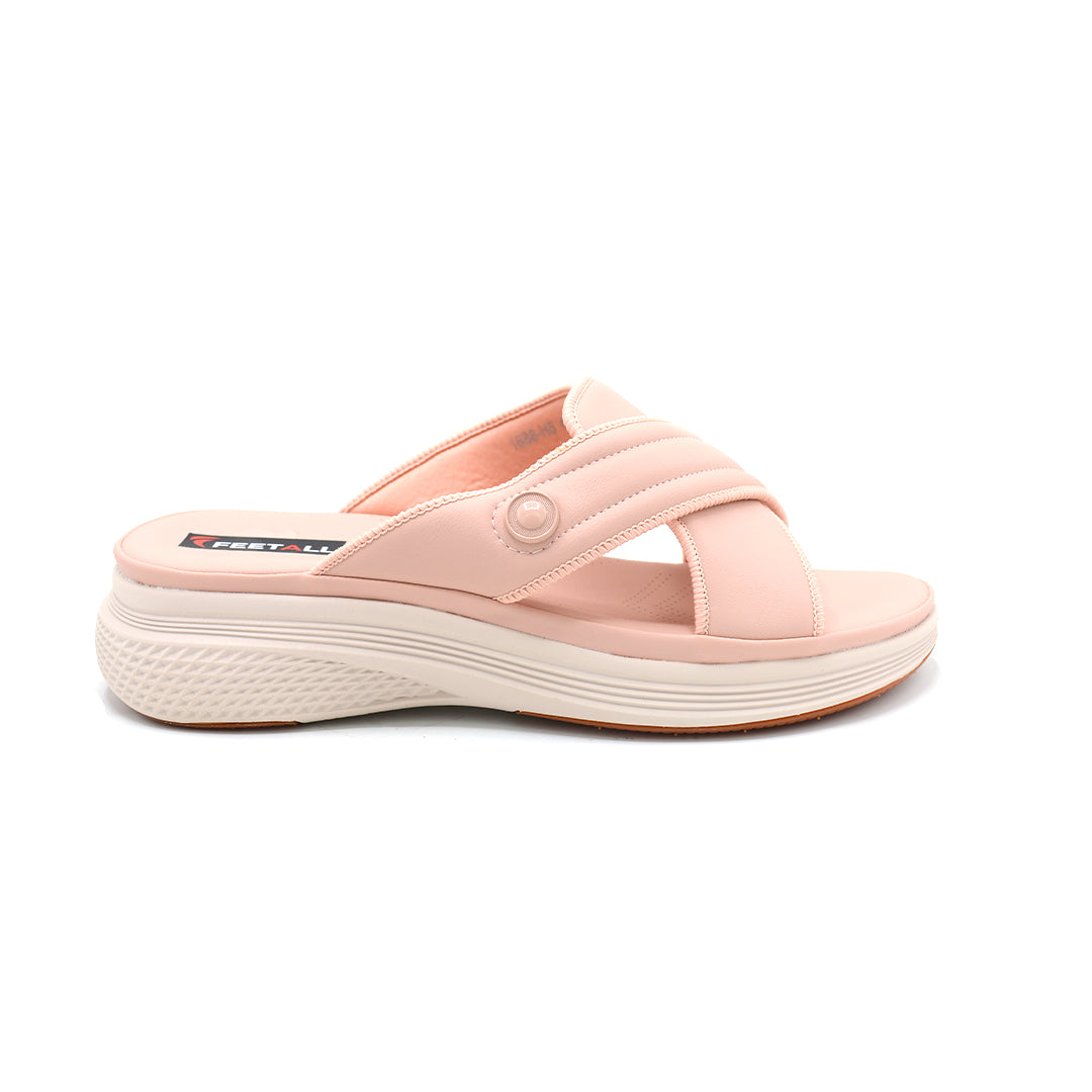 Soft Cross Strap Comfort Slides