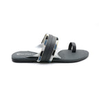 Beaded Strap Toe-Ring Flat