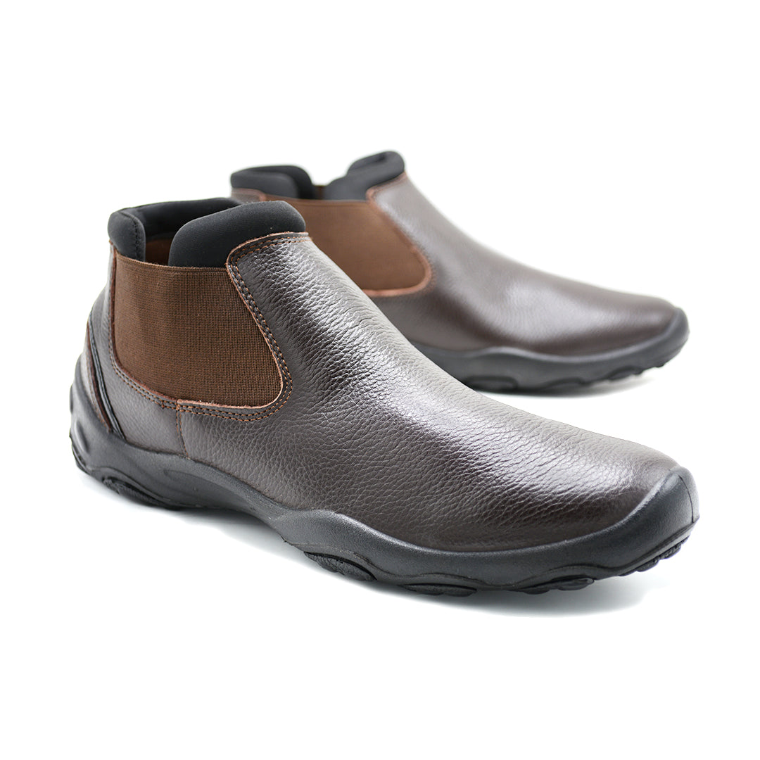 Brown Chelsea Comfort Boots
