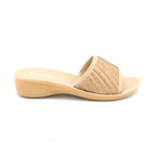 Glam Rhinestone Slide Wedge Sandal