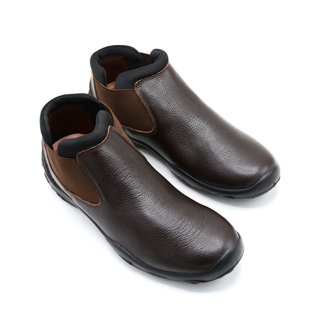 Brown Chelsea Comfort Boots