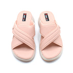Soft Cross Strap Comfort Slides