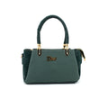 Emerald Grace Textured Handbag