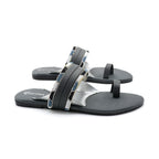 Beaded Strap Toe-Ring Flat