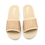 Glam Rhinestone Slide Wedge Sandal