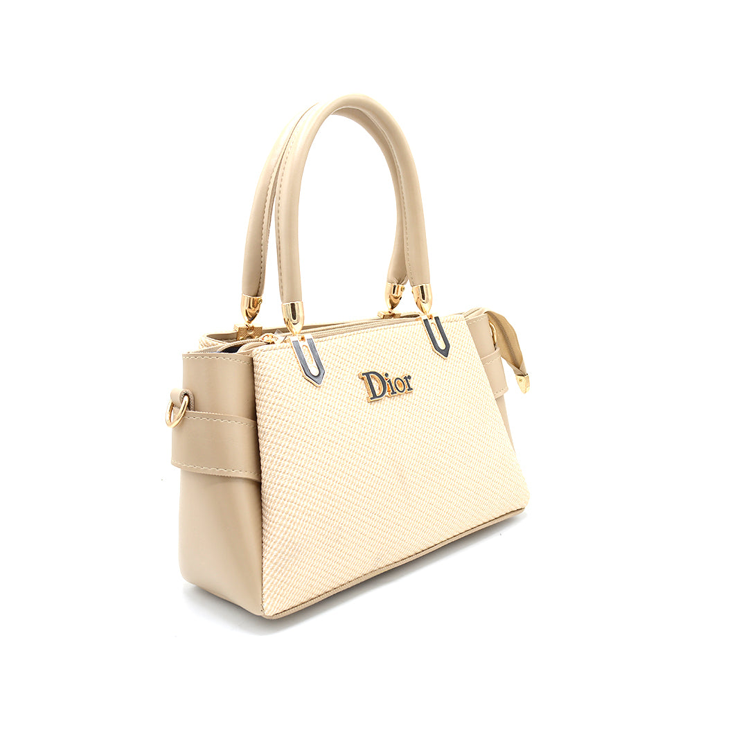 Emerald Grace Textured Handbag