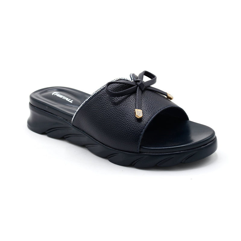 Comfort Bow Detail Platform Slides