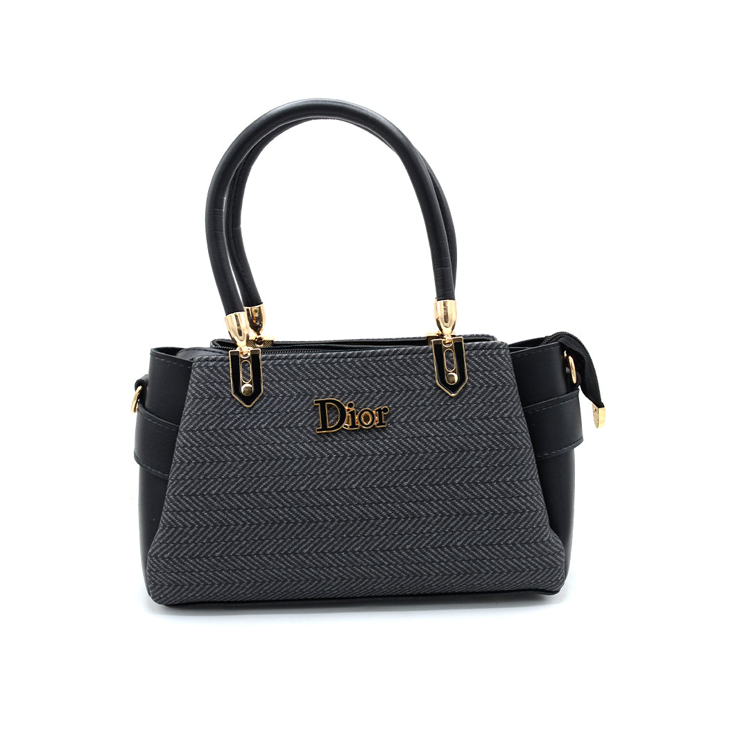 Emerald Grace Textured Handbag