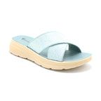 Cross Strap Comfort Slides