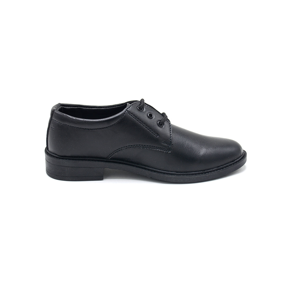 Classic Black Lace-Up Oxford Style Shoe (10 Years - 14 Years)