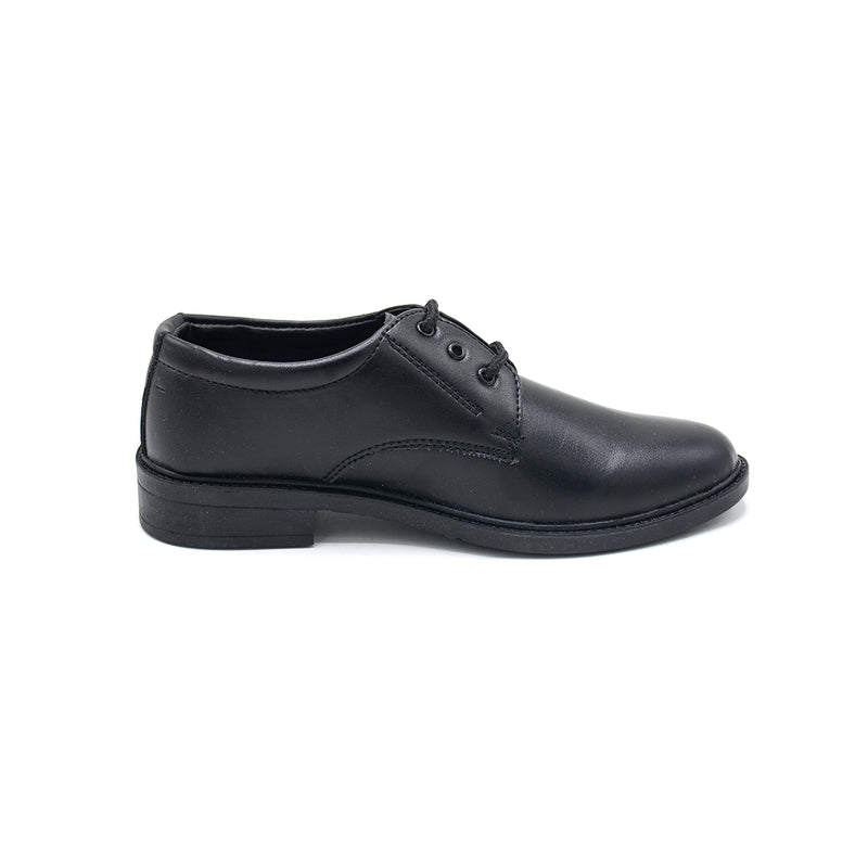 Classic Black Lace-Up Oxford Style Shoe (10 Years - 14 Years)