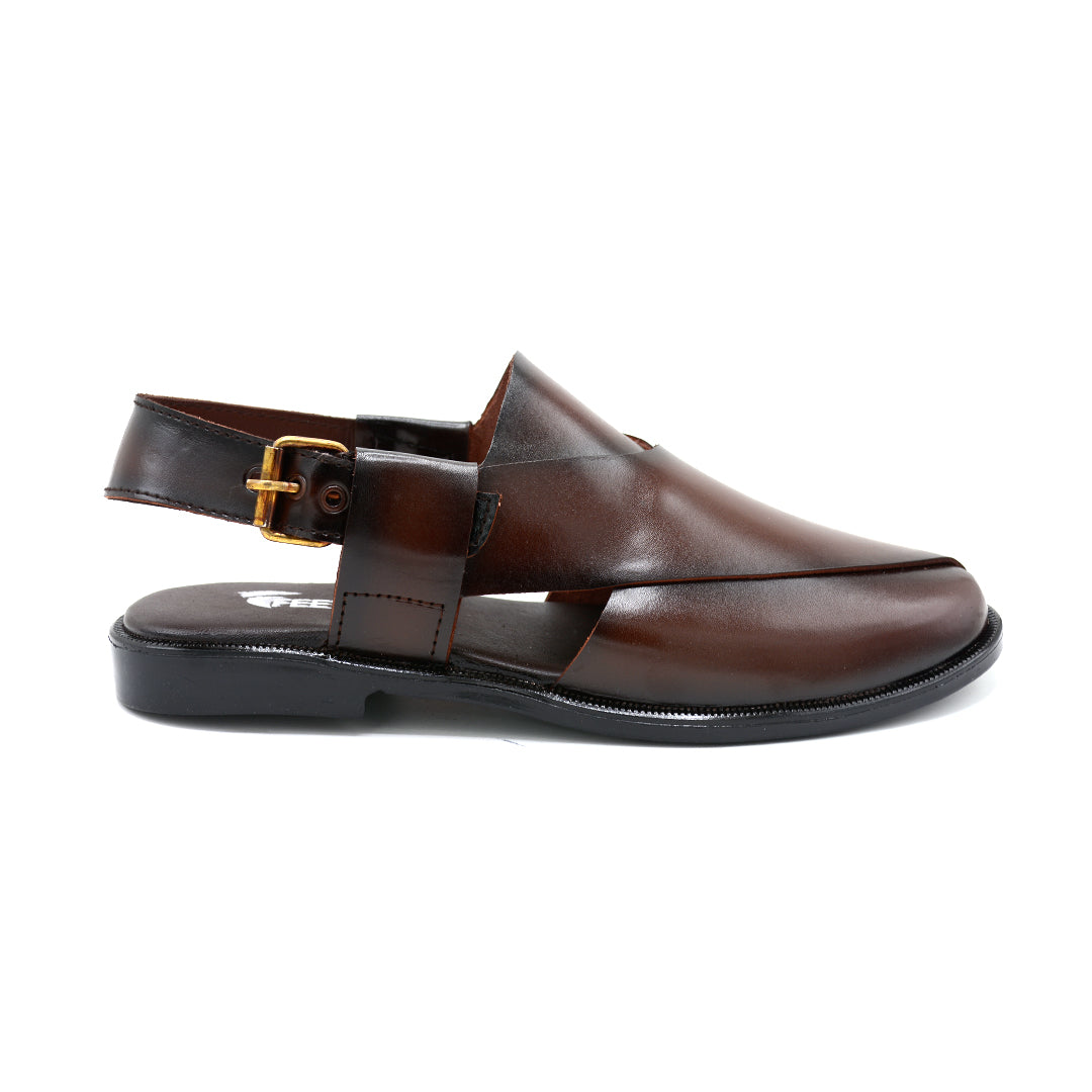 Premium Brown Peshawari for the Modern Gentleman.