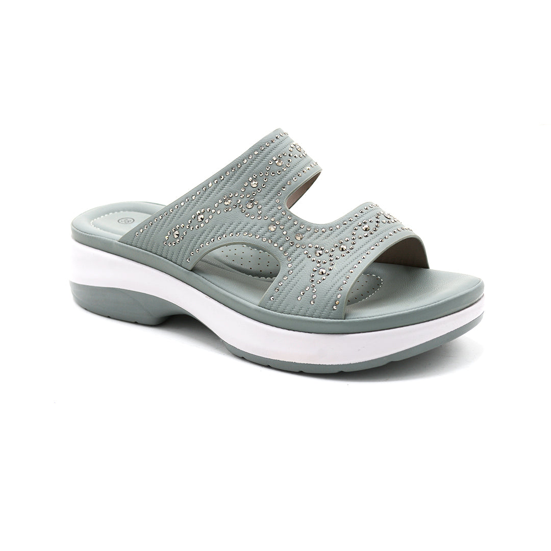 Embellished Comfort Wedges