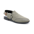 Slate Grey Suede Peshawari Chappal