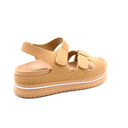 Velcro Strap Comfort Platform Sandals