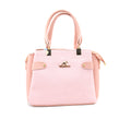 Blush Elegance Textured Tote Bag
