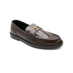 Luxe Brown LV Loafer