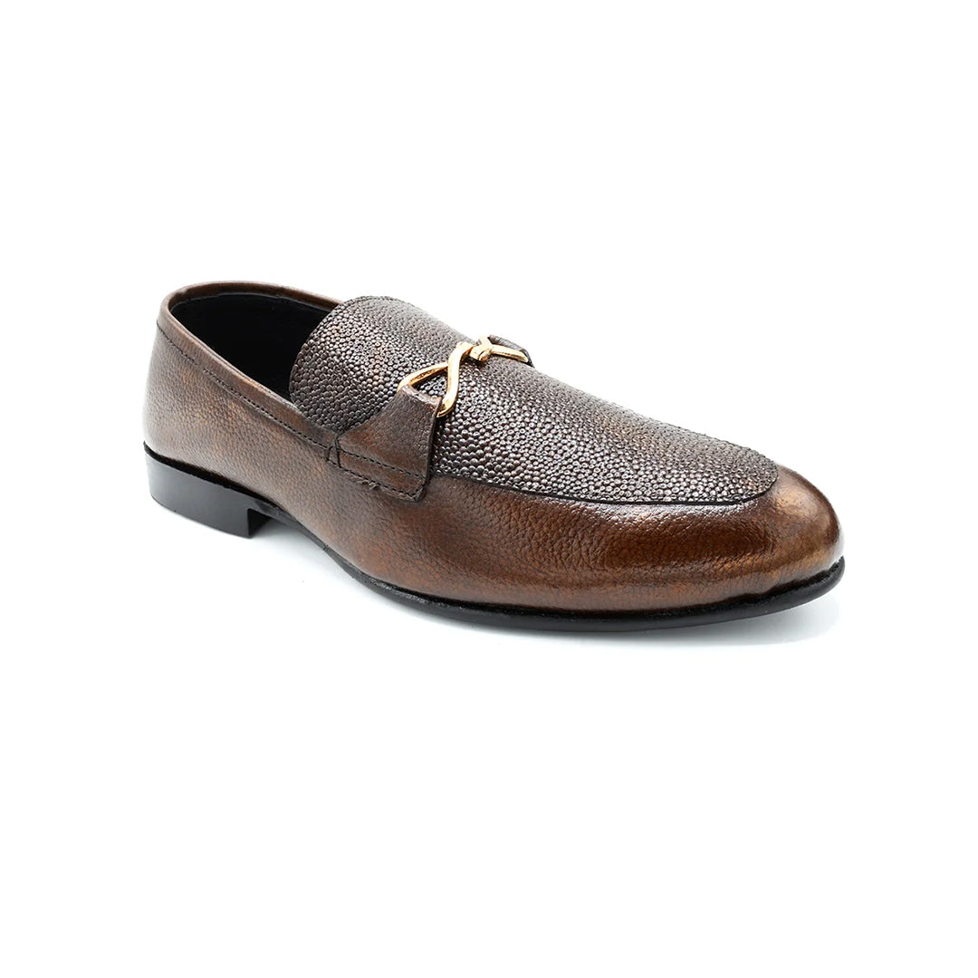 Men’s Classic Brown Leather Loafers