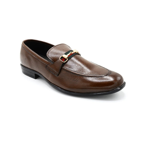 Bold Stride Brown Loafers