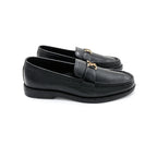 Luxe Black LV Loafer