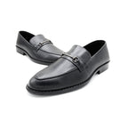 Elite Black Leather Loafer