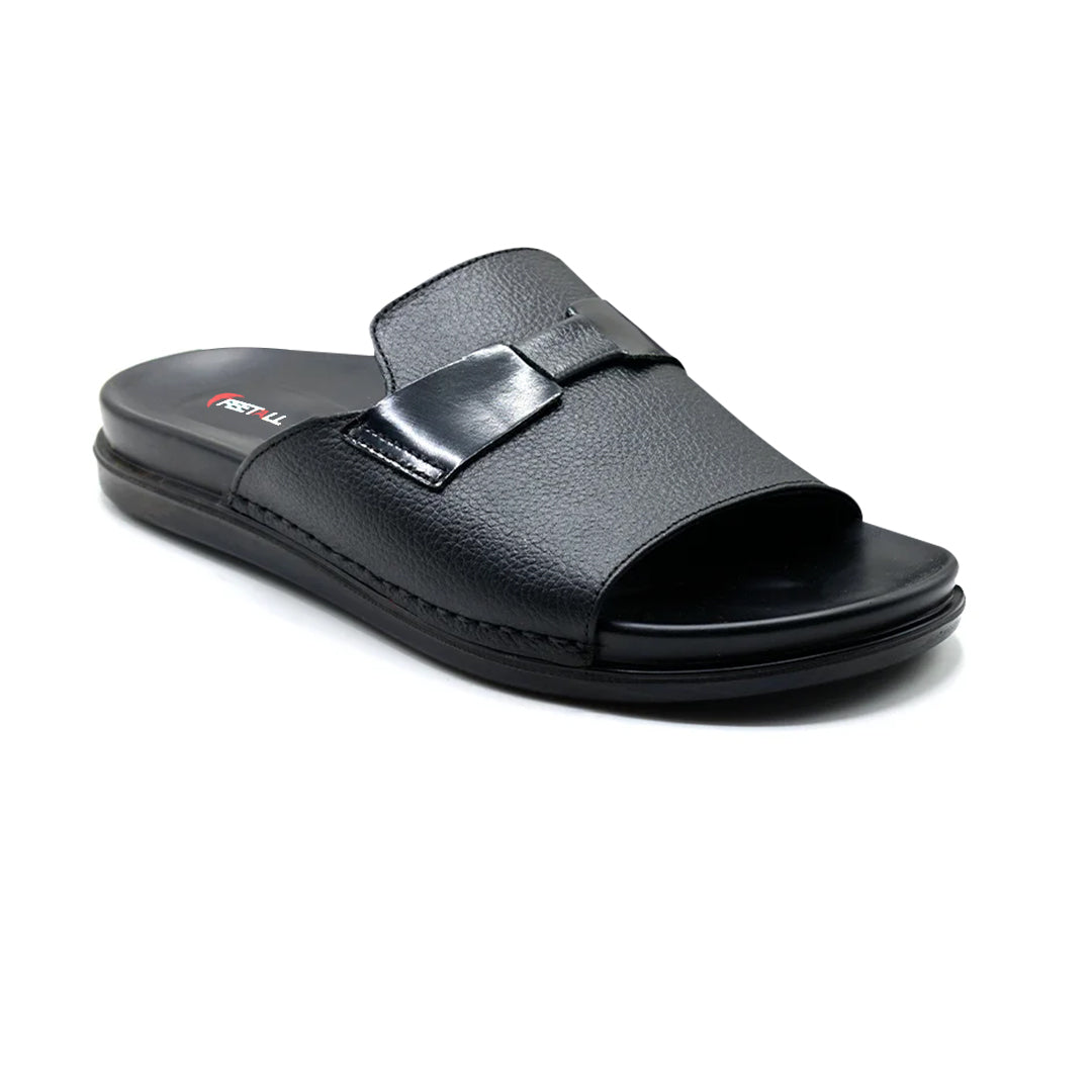 Classic Black Slide Slippers