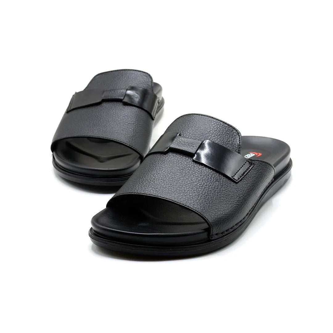 Classic Black Slide Slippers