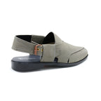 Slate Grey Suede Peshawari Chappal