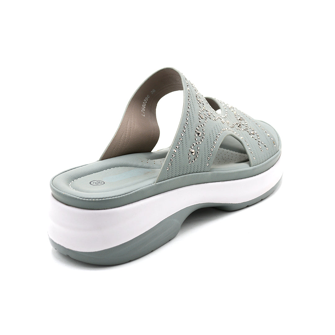 Embellished Comfort Wedges